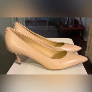 Michael Kors Blush Nude Mid-Heel Pumps 6.5M